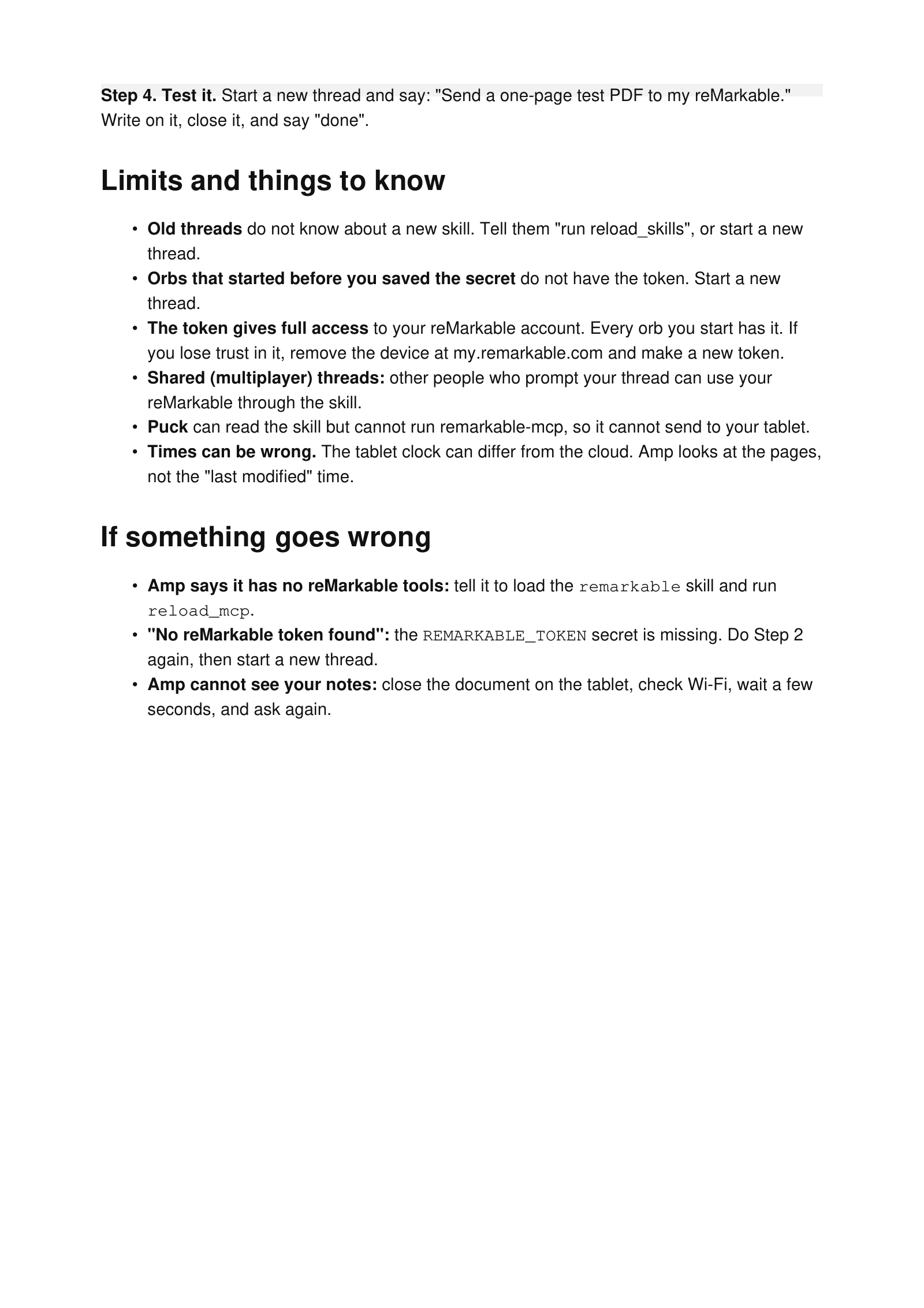 Page 4 of 4 of Amp + reMarkable: Review Documents by Hand
